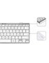 Subblim Combo PT Teclado y Ratón Inalámbrico Plata, Conexión Triple (Bluetooth 2.4G), Compacto, Silencioso, Recargable, 1600 DPI, Para PC/Mac/Android/iOS/Smart TV