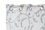 DKD Home Decor Cortina Alpino Barroco Azul Blanco 270 x 140 cm (2 Unidades)