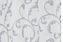 DKD Home Decor Cortina Alpino Barroco Azul Blanco 270 x 140 cm (2 Unidades)