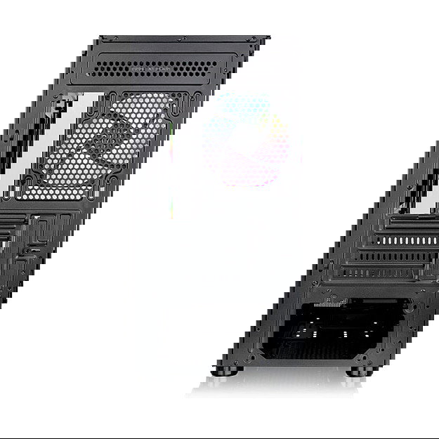 Thermaltake View 170 TG ARGB Black Midi Torre PC Negro Micro ATX Mini-ITX SPCC Vidrio Templado Juego Iluminación