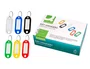 Q-connect Llavero Portaetiquetas Expositor 240 Unidades Colores Surtidos