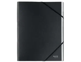 Leitz 39150095 Carpeta Clasificadora de Cartón 12 Posiciones A4 Recycle 100% Negra