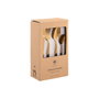 DKD Home Decor Set de Cubertería de 16 Piezas en Acero Inoxidable Dorado