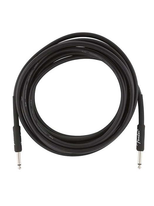 Fender Cable para instrumentos Professional Series 4.5m Negro Fender Cable para instrumentos Professional Series 4.5m Negro