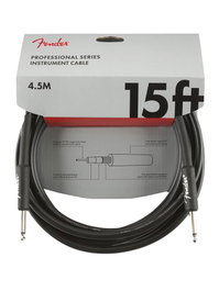 Fender Cable para instrumentos Professional Series 4.5m Negro