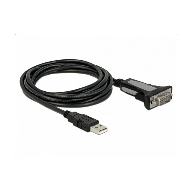DeLOCK 65962 Adaptador USB 2.0 Tipo A a RS-232 DB9 de 3 m DeLOCK 65962 Adaptador USB 2.0 Tipo A a RS-232 DB9 de 3 m