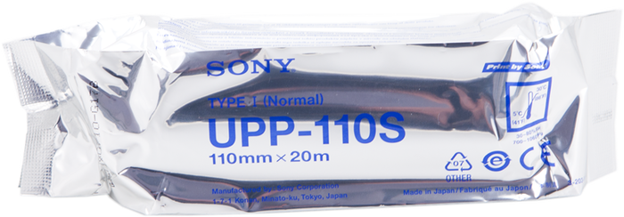 Sony UPP-110S Rollo de Papel Té Termal Blanco 110mm x 20m Sony UPP-110S Rollo de Papel Té Termal Blanco 110mm x 20m