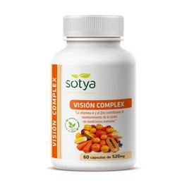 Sotya Vision Complex 60 Cápsulas 520mg con Vitamina A y Zinc