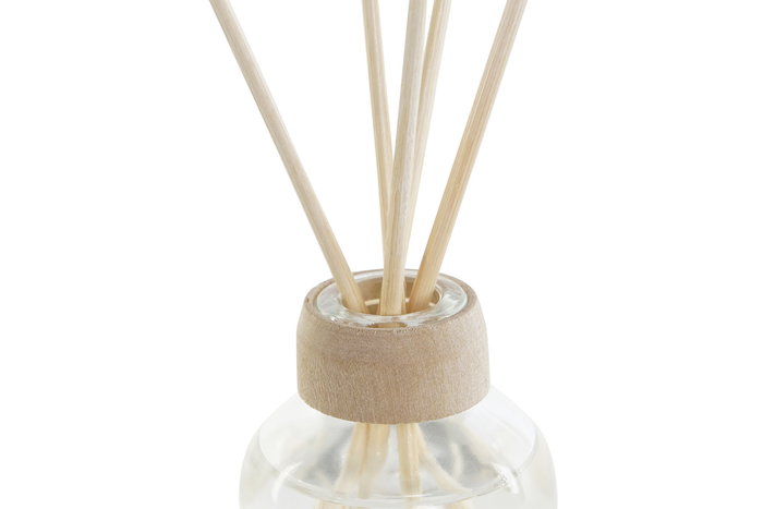 DKD Home Decor Ambientador Mikado Basicos Azul Cristal 4x20x4 cm 6 Unidades 50ml