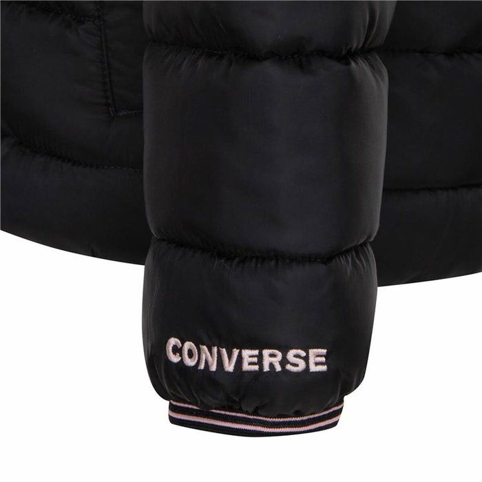 Chaqueta Infantil Converse Solid Mdwt Puffer Negro Chaqueta Infantil Converse Solid Mdwt Puffer Negro