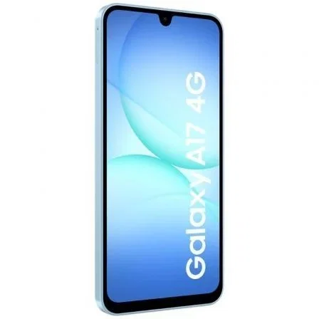 Samsung Galaxy A17 SM-A175FLBEEUE Smartphone, 8GB RAM 256GB, Pantalla 6.7" Super AMOLED 90Hz, Triple Cámara 50MP, Azul, 4G, Android