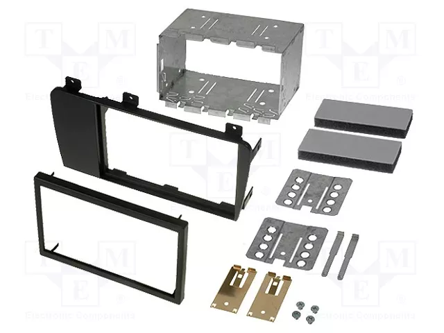 ACV Bastidor de montaje de radio 2 DIN para Volvo, negro ACV Bastidor de montaje de radio 2 DIN para Volvo, negro