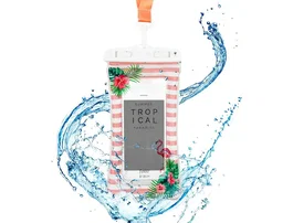 Wondee Funda impermeable para móvil hasta 6.7' Wondee Tropical
