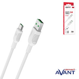 AVANT CONNECT Cable USB A a Tipo C 2 m 5A Carga Rápida - Force Edition
