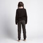 Cerdá Pijama Largo Single Jersey Wednesday Talla 12 Años - Dark Gray