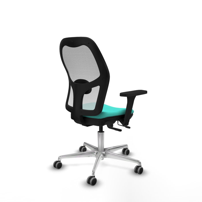 PIQUERAS Y CRESPO Silla de oficina Jorquera Turquesa y Blanco PIQUERAS Y CRESPO Silla de oficina Jorquera Turquesa y Blanco