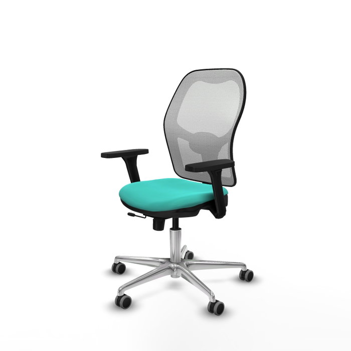 PIQUERAS Y CRESPO Silla de oficina Jorquera Turquesa y Blanco PIQUERAS Y CRESPO Silla de oficina Jorquera Turquesa y Blanco