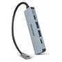 DICOTA D Dicota USB-C 5-in-1 Video Hub 4K Plata Hub 5 en 1 PD 100W D32060 D32060 100W