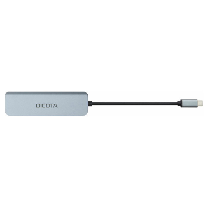 DICOTA D Dicota USB-C 5-in-1 Video Hub 4K Plata Hub 5 en 1 PD 100W D32060 D32060 100W