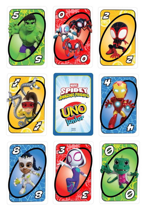 Spidey & His Amazing Friends UNO Junior Juego de Cartas