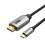 Vention CRBBG Adaptador Cable USB Tipo C a HDMI 2.0 Macho, 4K 60Hz, 1.5m, Negro, Plug and Play, HDCP 2.2