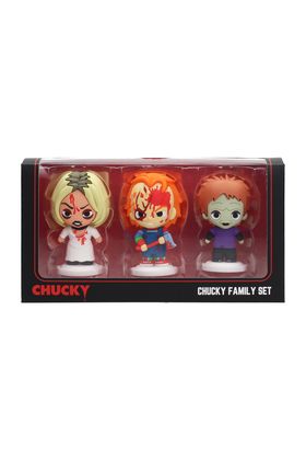 SD Toys Pack de 3 Minifiguras Chucky Familia Pokis