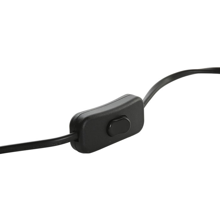 DKD Home Decor Lámpara de Sobremesa en Acero Patinado Negro