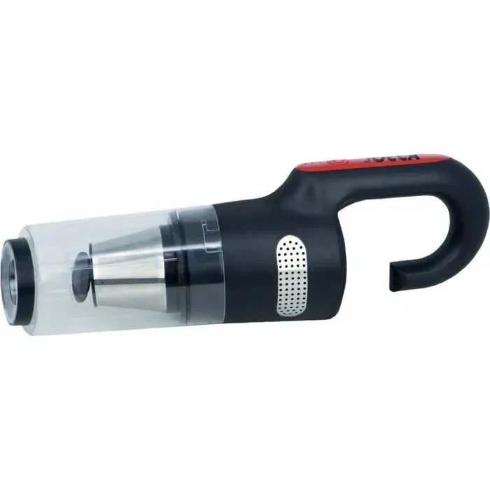 Jocca Aspiradora de Coche Recargable JOC8435253580825, Sin Cable, 7500 Pa, 18 min, 0.5 L, Negro/Rojo