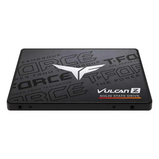 Team Group T-FORCE VULCAN Z SSD 512 GB, T253TZ512G0C101, 2.5" SATA III, 3D NAND, Lectura 540 MB/s, Escritura 470 MB/s, para PC y Portátil