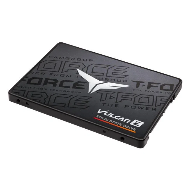Team Group T-FORCE VULCAN Z SSD 512 GB, T253TZ512G0C101, 2.5" SATA III, 3D NAND, Lectura 540 MB/s, Escritura 470 MB/s, para PC y Portátil