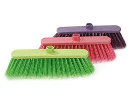 Blanca Escoba Vinilo Niza 30 cm con Mango Metálico y Cerdas de Polipropileno