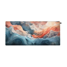 Cherry XTRFY GP5 Amnis Blue XL Alfombrilla de ratón para juegos, base antiderrapante, multicolor, tela, caucho, lavable, 920x400mm