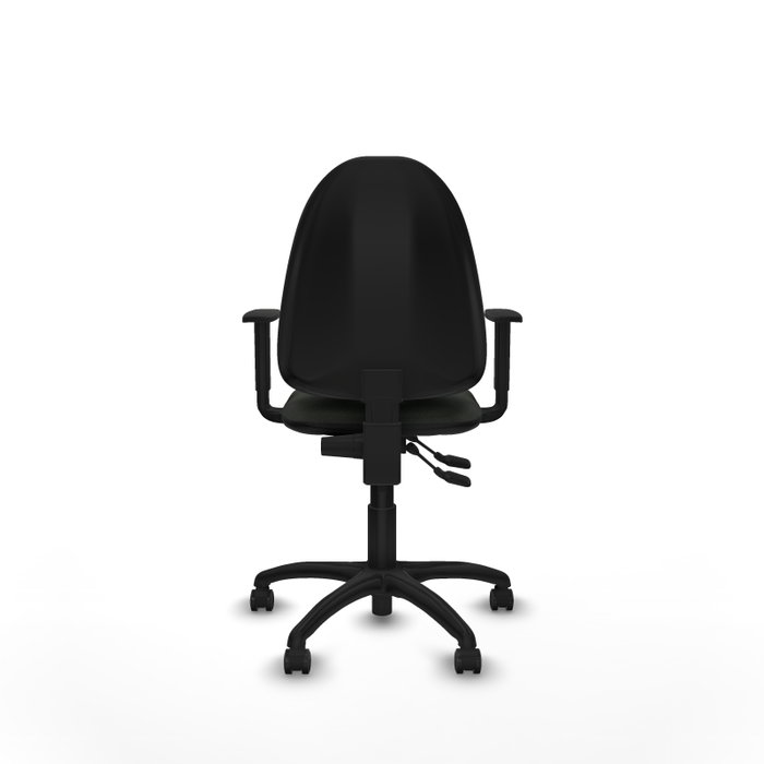 PIQUERAS Y CRESPO Silla de oficina Aýna Negra con brazos 1D PIQUERAS Y CRESPO Silla de oficina Aýna Negra con brazos 1D