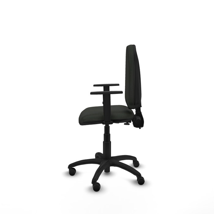 PIQUERAS Y CRESPO Silla de oficina Aýna Negra con brazos 1D PIQUERAS Y CRESPO Silla de oficina Aýna Negra con brazos 1D