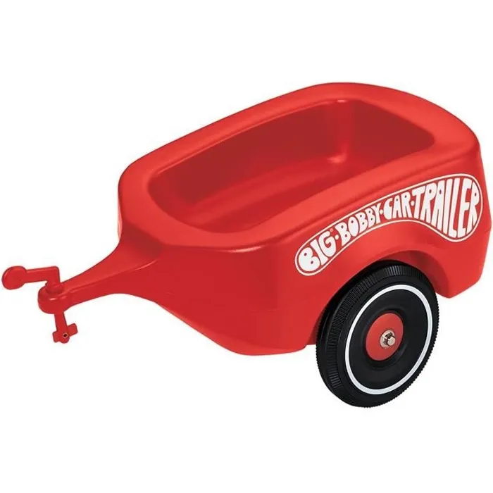 Big Bobby Car Trailer - Remolque con accesorio de seguridad para niño y niña a partir de 12 meses Big Bobby Car Trailer - Remolque con accesorio de seguridad para niño y niña a partir de 12 meses