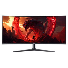 Acer Nitro XZ340CUR X0 - Monitor Gaming Curvo 34" UltraWide Quad HD (3440x1440) 21:9 VA 200Hz 1ms AMD FreeSync Premium con Altavoces, 2x HDMI 2.1, DisplayPort 1.4, Negro