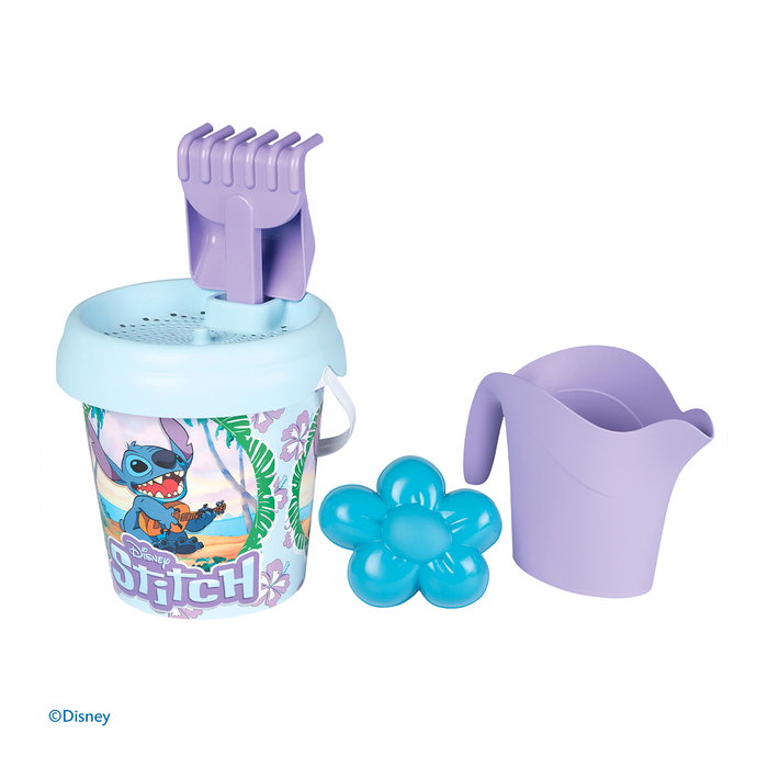 Smoby 7600862211 Mochila de Playa Stitch Disney para Niños +18 Meses