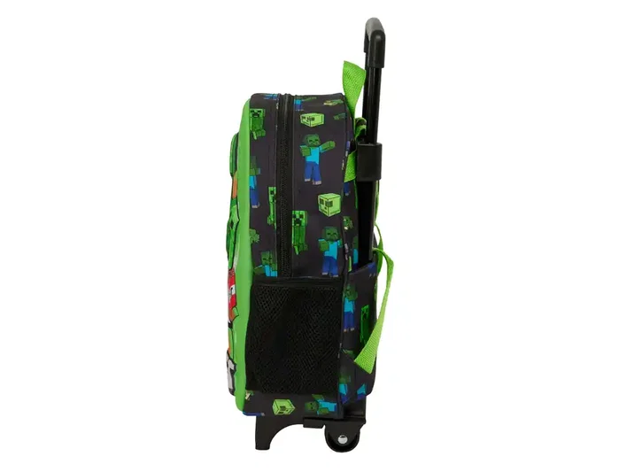 Safta Mochila Trolley 3D Minecraft con Ruedas