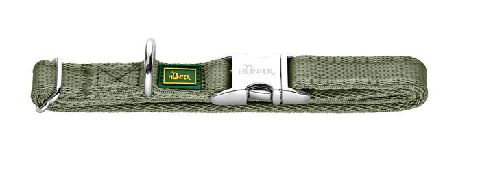 Hunter Collar Inari Alu-Strong XL Cuello 45-65 cm Verde Nailon