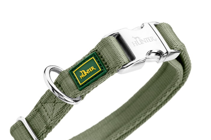 Hunter Collar Inari Alu-Strong XL Cuello 45-65 cm Verde Nailon