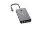 Verbatim Hub Pro USB-C Plata con 2xHDMI, VGA, RJ45 y múltiples puertos USB