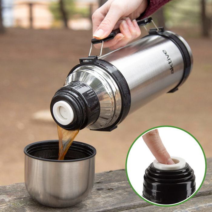 AKTIVE Botella Térmica Camping