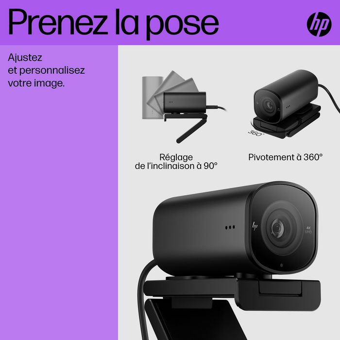 HP 965 4K Streaming Webcam HP 965 4K Streaming Webcam