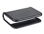 Q-connect Soporte para Portátil y Monitor con Bandeja Organizadora, Negro, 380x295x110 mm