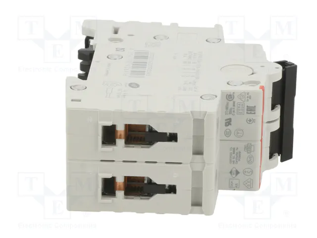 ABB S200 Interruptor magnetotérmico 2 polos 4A 6kA ABB S200 Interruptor magnetotérmico 2 polos 4A 6kA