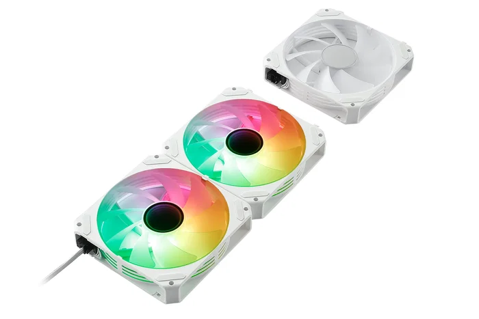 Abysm Arclight 2.0 ARGB Blanco Pack de 3 Abysm Arclight 2.0 ARGB Blanco Pack de 3
