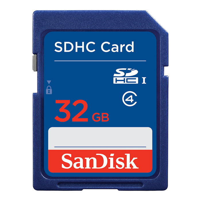 Sandisk SDSDB-032G-B35 Tarjeta de Memoria SDHC de 32GB Clase 4 Azul Sandisk SDSDB-032G-B35 Tarjeta de Memoria SDHC de 32GB Clase 4 Azul