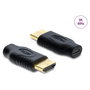 DeLOCK Adaptador USB Type-C™ a HDMI 8K 60 Hz HDR HDCP 61076 Negro