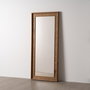 Espejo Marrón Madera Decoración 78 X 5,80 X 179 cm