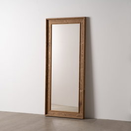 Ixia Espejo Decorativo Marrón Madera 78 x 5,80 x 179 cm